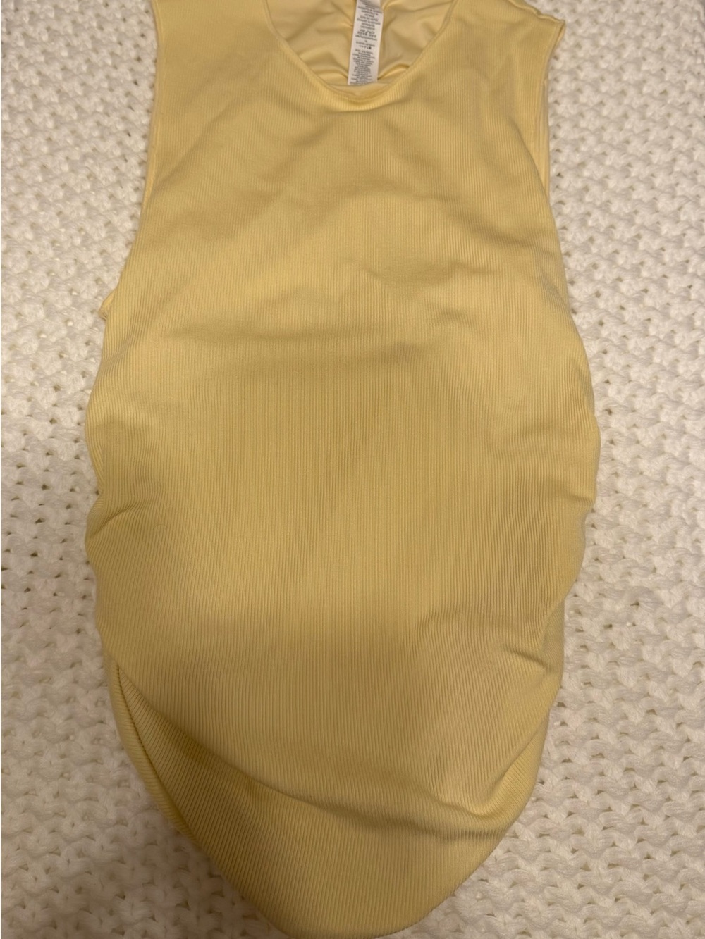 ALO Ribbed En Pointe tank - Picture 4 of 5